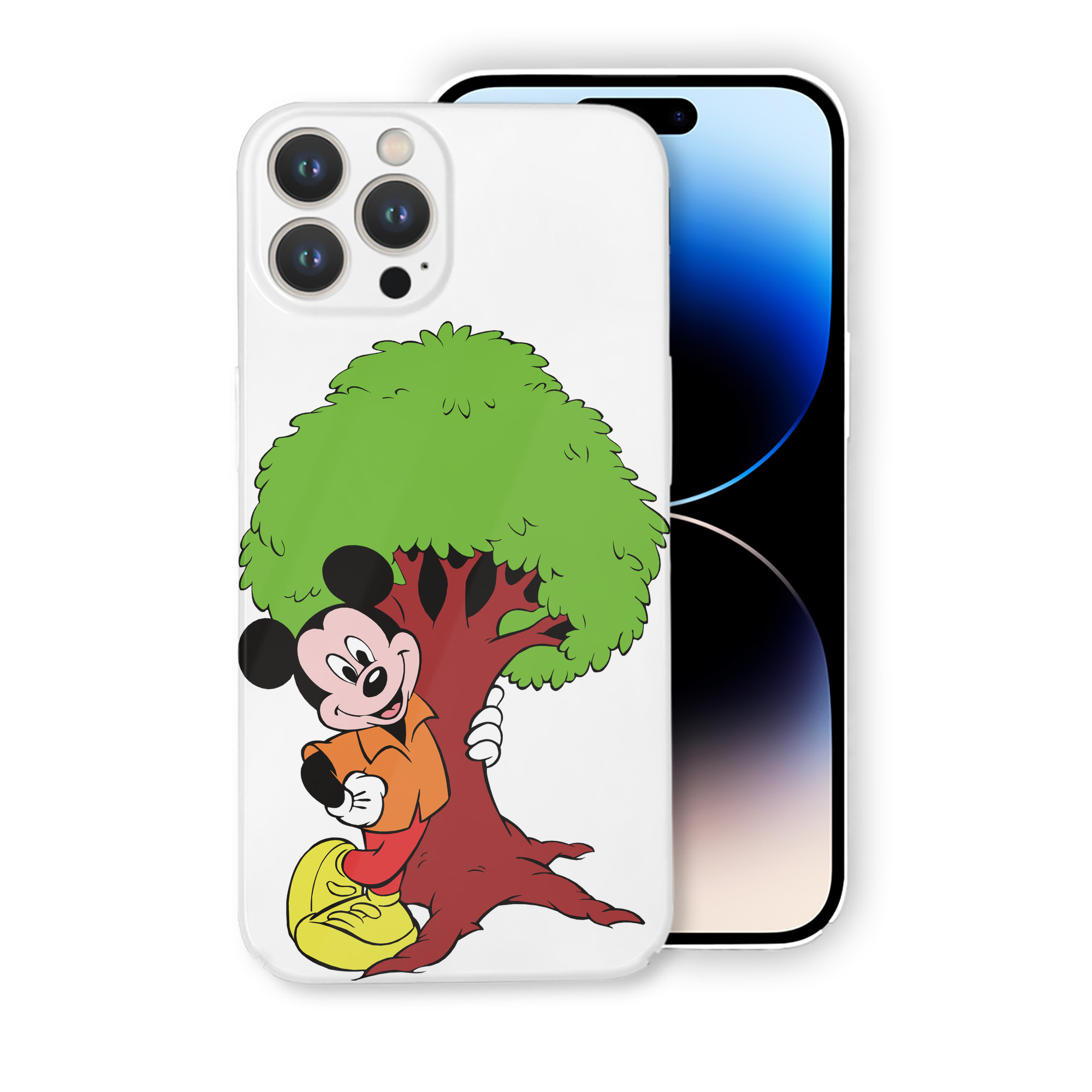 （画像用） ミッキーマウス Mickey Mouse 【iPhone 14シリーズ対応】ハードケース
